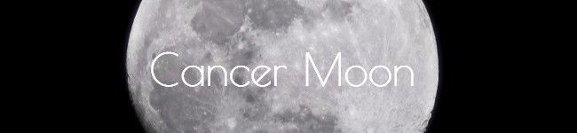 Znamení měsíce rakoviny - Měsíc v rakovině