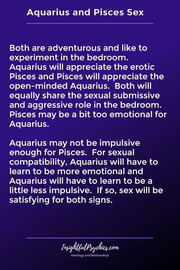 Keserasian Aquarius dan Pisces - Udara + Air