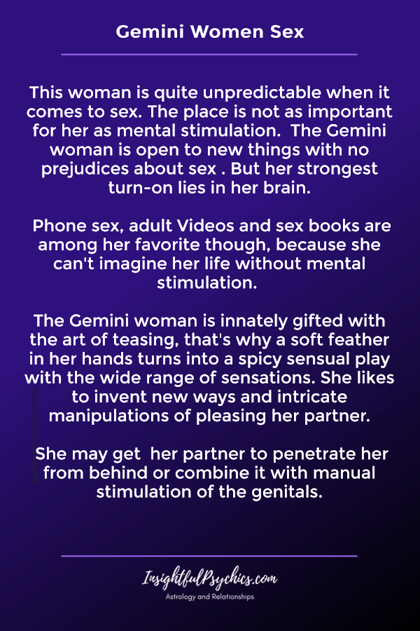 Gemini Woman (21. května - 20. června)