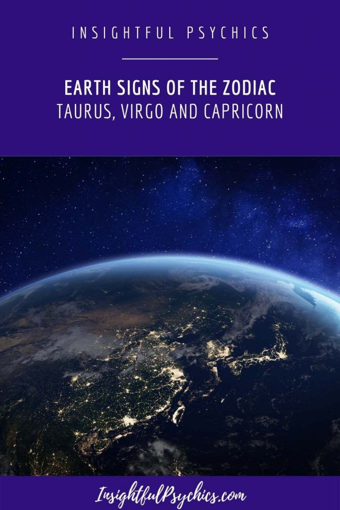 Els signes terrestres del zodíac: Taure, Verge i Capricorn