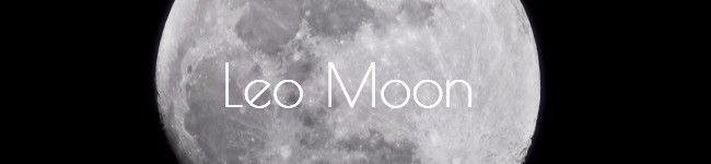 Leo Moon Sign - Månen i Leo