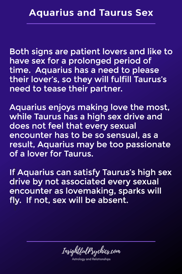 Keserasian Aquarius dan Taurus - Udara + Bumi