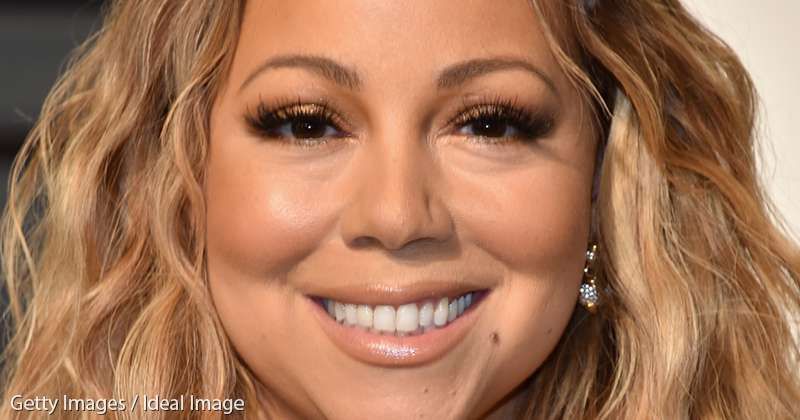 Ratu Kecantikan: Mariah Carey Dengan Pakaian Hitam Ketat Tubuh Tampak Sama Seperti Dulu Dia Pada 90-an