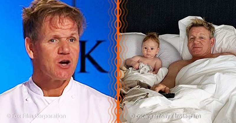 Bayi lelaki Gordon Ramsay Oscar Menyalin Tanda Tangan Ayah 'Angry Face' dan Peminat Tidak Boleh Berhenti Bercanda Tentangnya