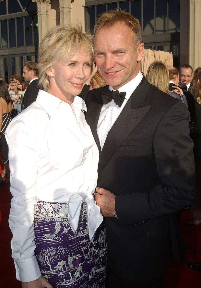 Després de més de 25 anys de matrimoni, Sting encara no pot deixar de brollar sobre la seva extraordinària esposa Trudie Styler: 'She Rocks Me'