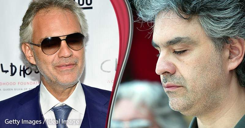 Andrea Bocelli byl diagnostikován s glaukomem jako dítě a ve věku 12 let ztratil zrak po fotbalové nehodě