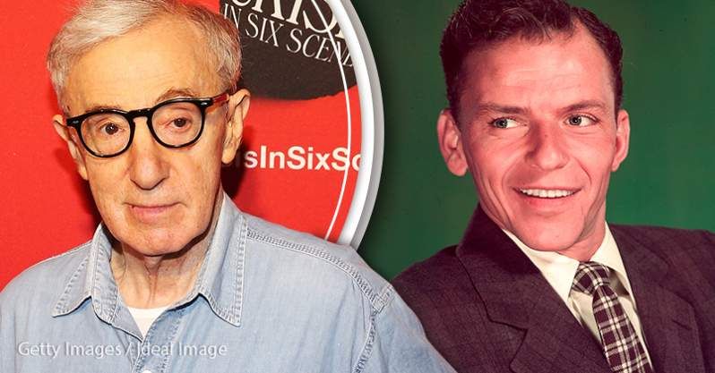 Woody Allenas „Pokes“ gali, kad Ronanas Farrowas yra Franko Sinatros sūnus, o ne jo: Nors nereikia lažintis!