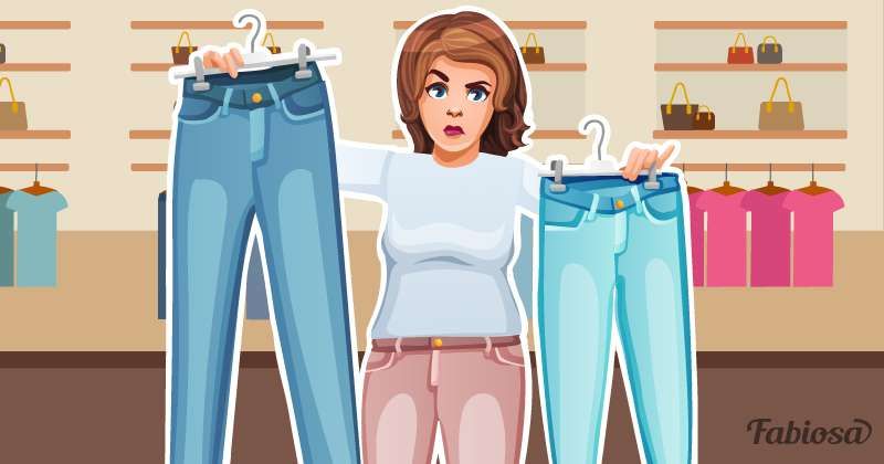 4 způsoby, jak koupit džíny, aniž byste je zkoušeli pro skutečné závislé na nakupování