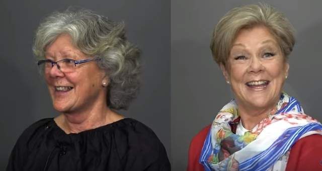 Glamma de 67 anys: la transformació de la transformació de la dona és francament increïble pel que sembla