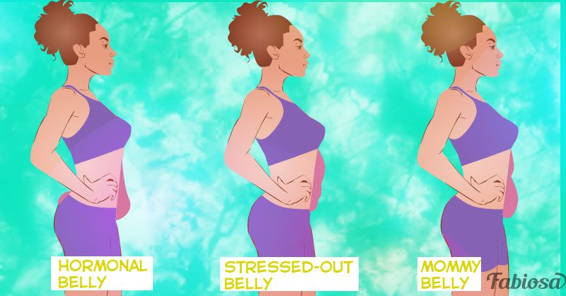 5 κύριοι τύποι λίπους της κοιλιάς και πώς να το ξεφορτωθείτε με έναν υγιή τρόπο