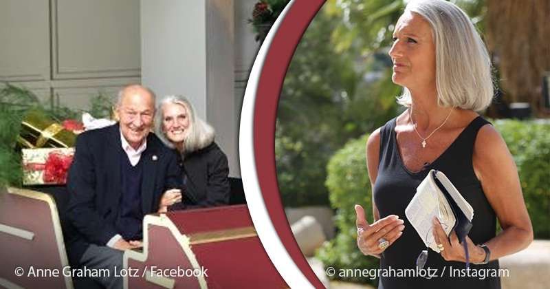 ऐनी ग्राहम लोट्ज़ ने अपने परिवार को स्वर्गीय डैनियल लोट्ज़ के साथ शादी के बाद किसी और को विशेष रूप से आमंत्रित किया