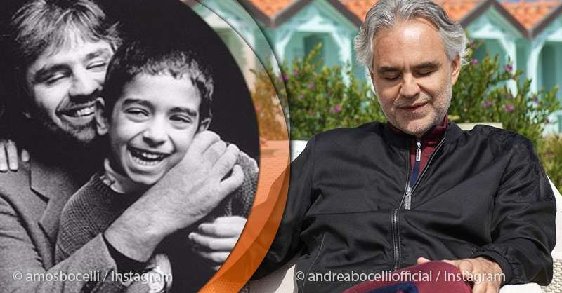 Starší syn Andrea Bocelli Amos je dospělý a vypadá mimořádně hezky! Je také talentovaným umělcem jako jeho otec a bratr?