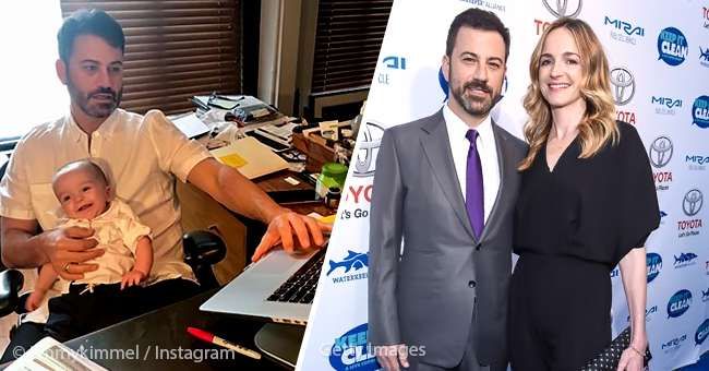 Molly McNearney büszke férjére, Jimmy Kimmelre, amiért bátorságot vallott fia történetének megosztására