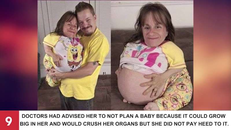Срещу всички шансове: Най-малката жена в света, Стейси Хералд, роди три деца въпреки медицинските ограничения