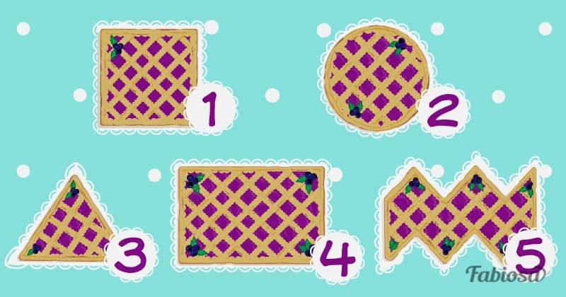 „Psicho-geometrinis“ testas: pasirinkite pyragą ir sužinokite savo simbolio tipą